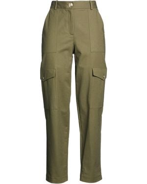 MARCIANO BY GUESS Military Trousers Cotton, Elastane - Green