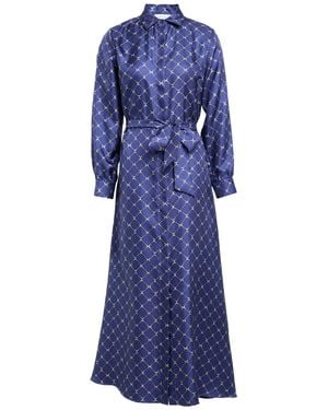 ROSSO35 Midi Dress - Blue
