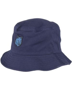 Maison Kitsuné Midnight Hat Cotton - Blue