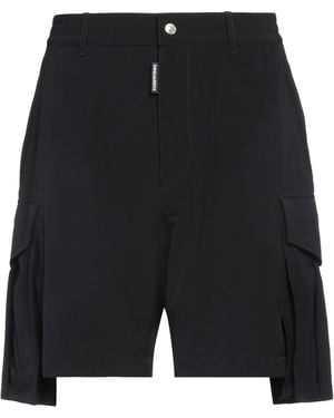 DSquared² Shorts & Bermuda Shorts Polyamide, Elastane - Black