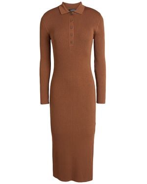 Ralph Lauren Midi Dress - Brown
