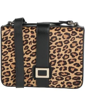 Roger Vivier Cross-Body Bag Calfskin - Black