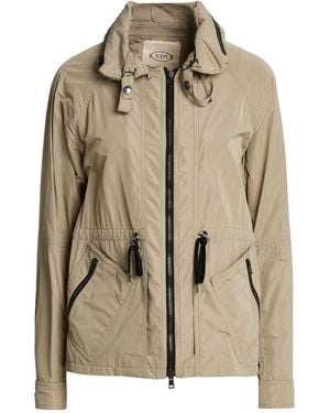 Tod's Sand Jacket Polyamide, Viscose - Natural