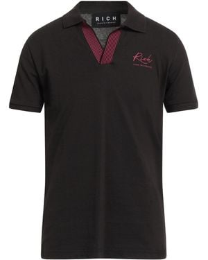 John Richmond Polo Shirt Cotton - Black
