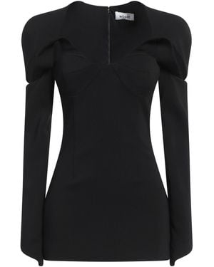 Monot Mini Dress Triacetate, Polyester - Black
