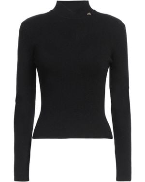 DIVEDIVINE Turtleneck Viscose, Polyester, Polyamide - Black