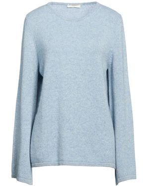 Fedeli Light Sweater Cashmere, Linen - Blue