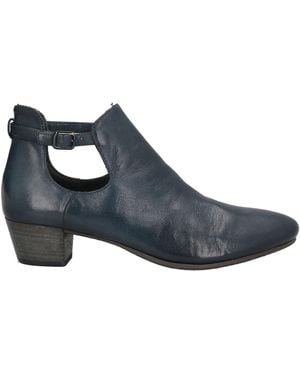 Pantanetti Ankle Boots Leather - Blue