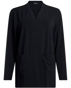 Elena Miro Midnight Cape Acetate, Polyamide, Elastane - Blue