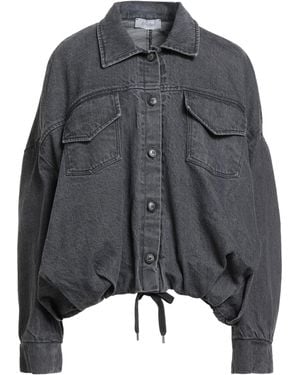 Motel Denim Outerwear Cotton - Gray