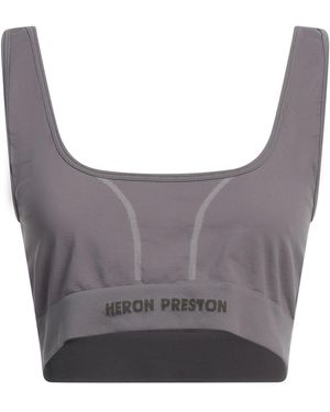 Heron Preston Top Polyamide, Elastane - Grey