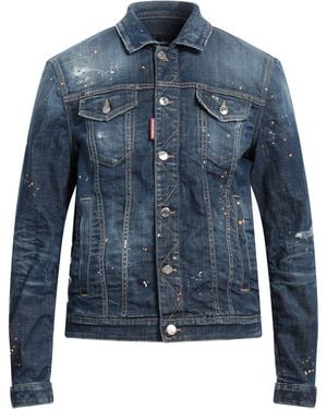 DSquared² Jeansjacke/-mantel - Blau