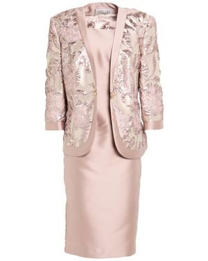 Antonio D'errico Suit Polyester, Metallic Fiber - Pink