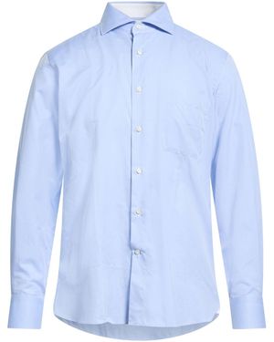 Canali Light Shirt Cotton - Blue