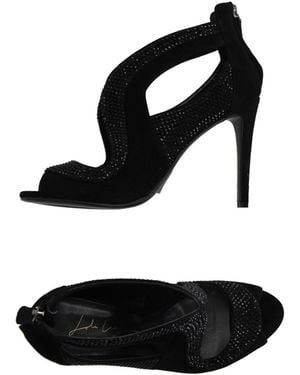 Lola Cruz Sandals Soft Leather - Black