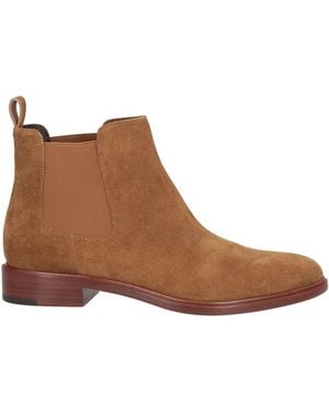 Antonio Barbato Camel Ankle Boots Leather - Brown