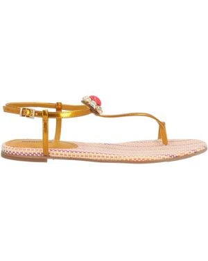 Lola Cruz Thong Sandal - Brown