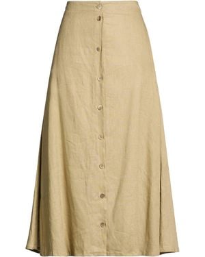 Semicouture Midi Skirt - Natural