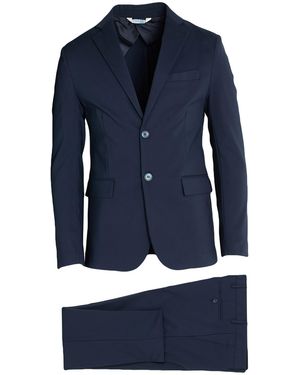 Squad² Suit Polyester, Viscose, Elastane - Blue