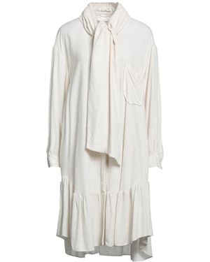 Le Sarte Pettegole Vestito Midi - Bianco