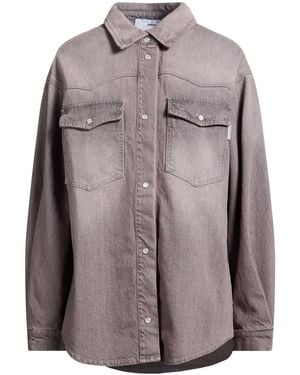 Soallure Camisa Vaquera - Marrón