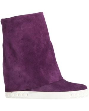 Casadei Botines De Caña Alta - Morado