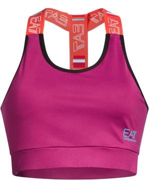 EA7 Top Polyamide, Elastane, Polyester - Pink