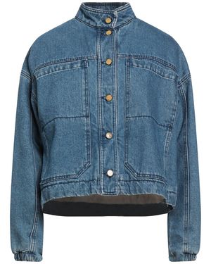 Alysi Crème Denim Outerwear Cotton, Polyester - Blue