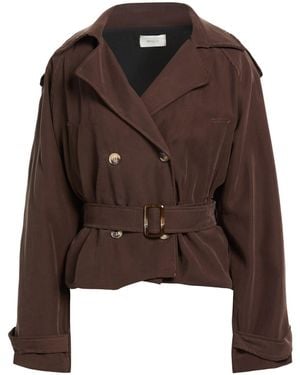 ViCOLO Dark Jacket Viscose, Polyester - Brown