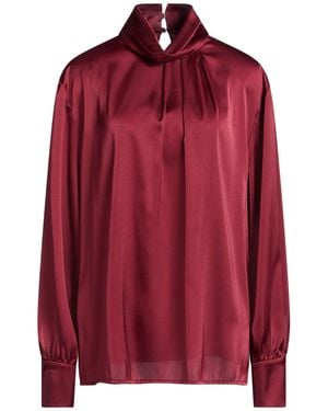 D.exterior Burgundy Top Polyester, Elastane - Red