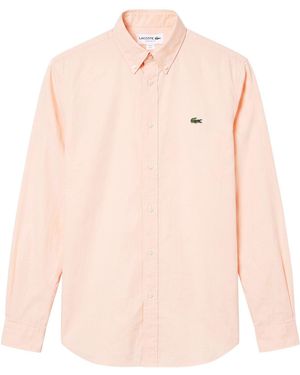 Lacoste Shirt Cotton - Pink