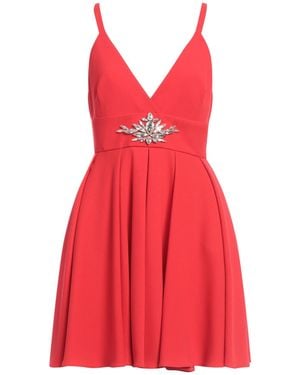 Stefano De Lellis Mini-Kleid - Rot