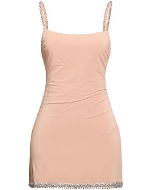 Amiri Blush Mini Dress Viscose, Elastane - Pink