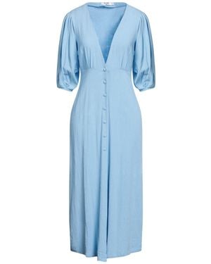 NA-KD Midi Dress - Blue