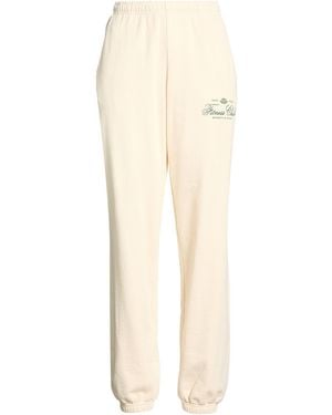 Sporty & Rich Trousers Cotton - Natural