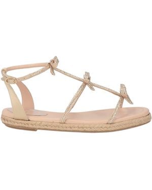 Rene Caovilla Espadrilles Textile Fibres - Natural