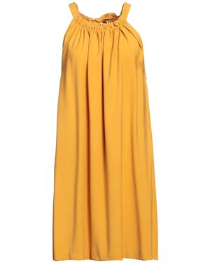 T-jacket By Tonello Mini Dress - Yellow