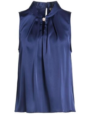 Rinascimento Top Polyester, Elastane - Blue