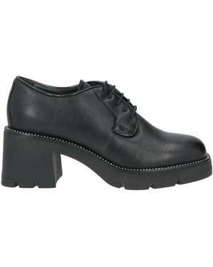Nero Giardini Lace-Up Shoes Leather - Black