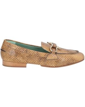 Paola D'arcano Sand Loafers Leather - Natural