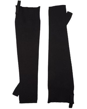 Dolce & Gabbana Gloves Virgin Wool - Black