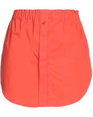 SOLOTRE Mini Skirt Cotton - Red