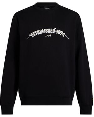 Lyle & Scott Sweatshirt Cotton - Black