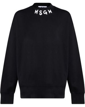 MSGM Sweatshirt Cotton - Blue