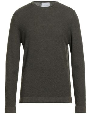 Vneck Jumper Merino Wool - Grey