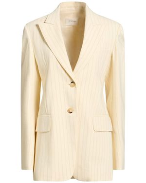 Sportmax Blazer Ramie, Viscose, Elastane, Polyester - Natural