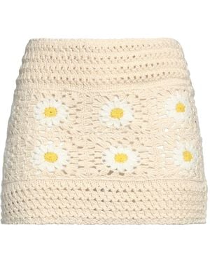 Alanui Mini Skirt - Natural