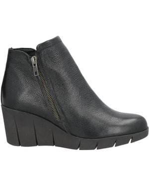The Flexx Ankle Boots Leather - Black