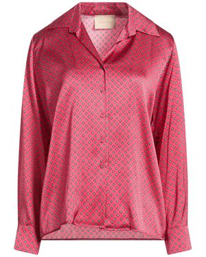 Momoní Fuchsia Shirt Silk, Elastane - Pink