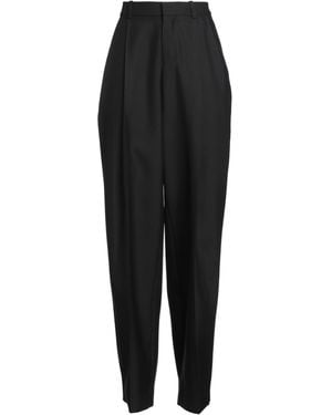 Jacquemus Trousers Virgin Wool, Silk - Black